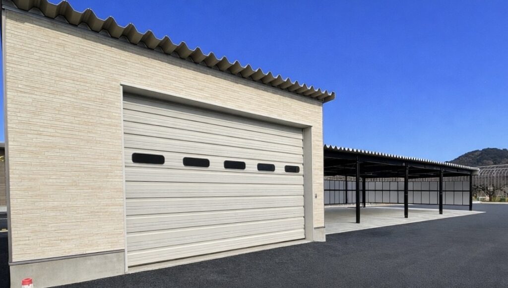 日東商事㈱物流センター車庫新築工事